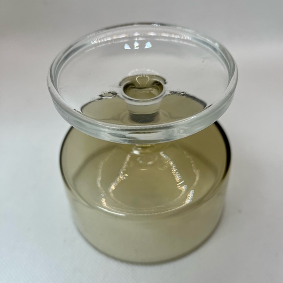 5 vintage smoke glass dessert bowls - Picture 3 of 4